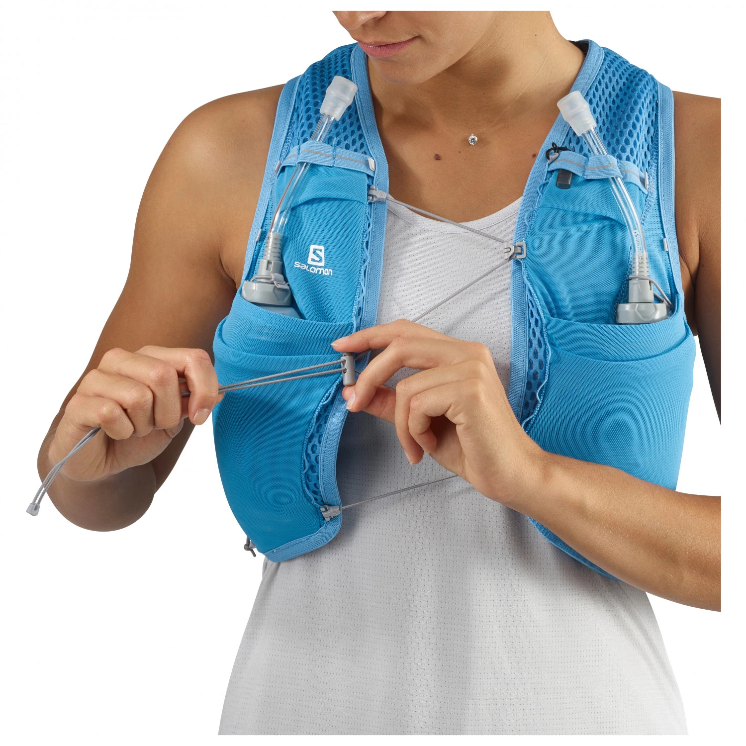 Salomon Women's Active Skin 8 Set - Running Vest 9 Salomon Women's Active Skin 8 Set - Running Vest - Image 7